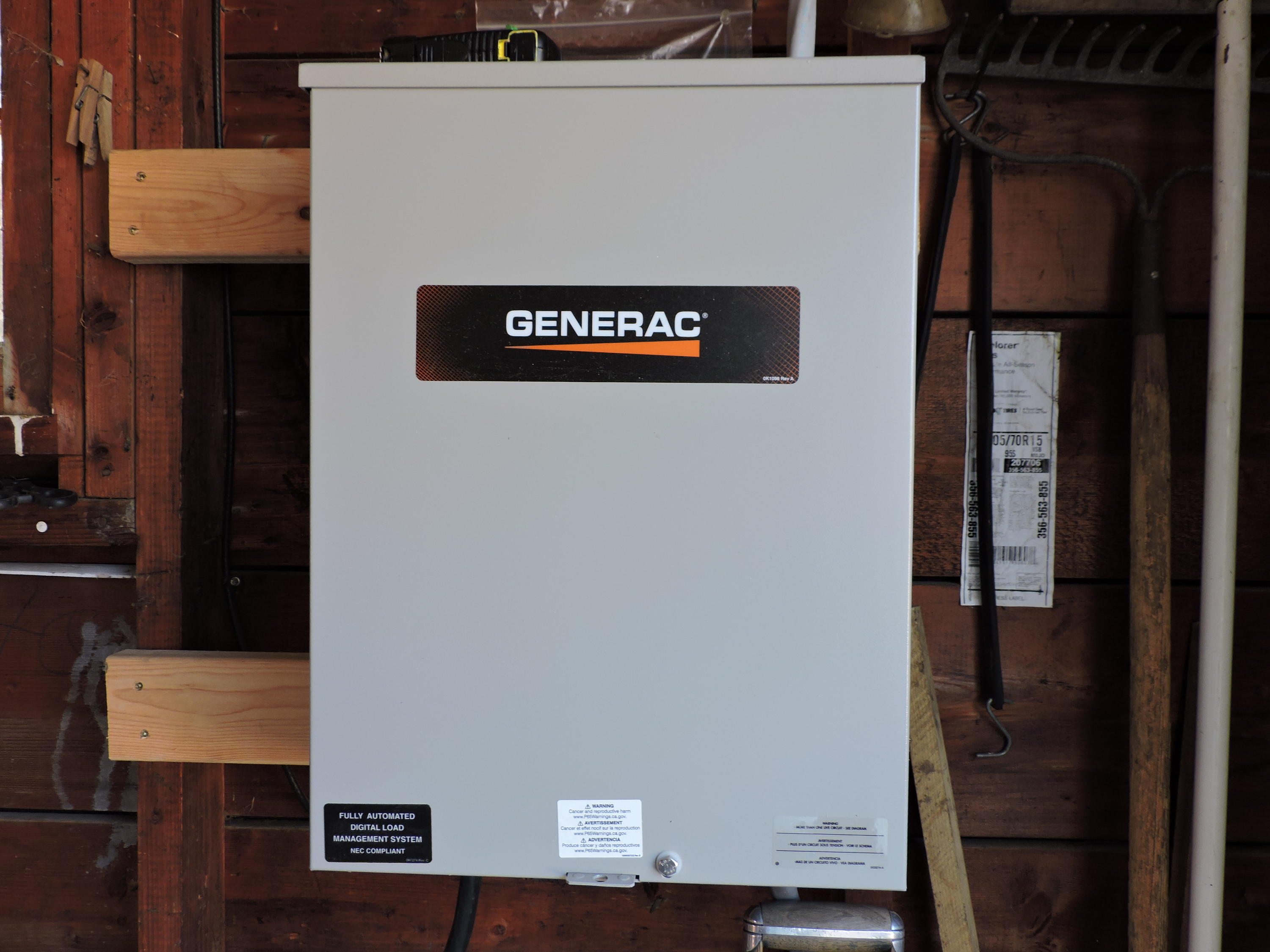 21 Canoe Club Road Hampden, ME 04444 - Photo 4 of 22 Generator panel