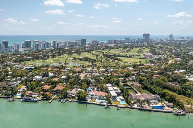 an aerial view of a city with lots of residential buildings