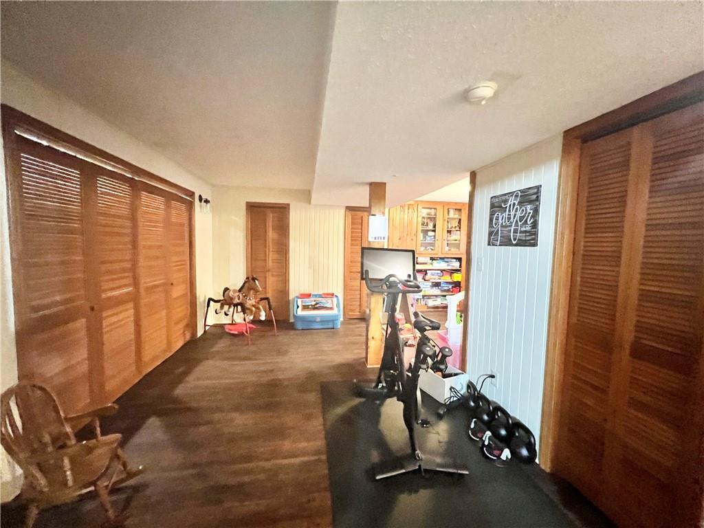 847 Patton Road New Castle, PA 16105 - Photo 18 of 25 a view of a room with gym equipment
