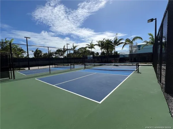 a view of a tennis court