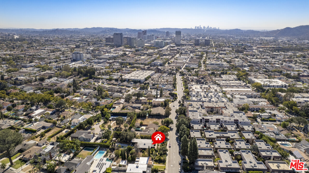 1432 Valley View Road Glendale, CA 91202 - Photo 14 of 17 an aerial view of house with yard and mountain view