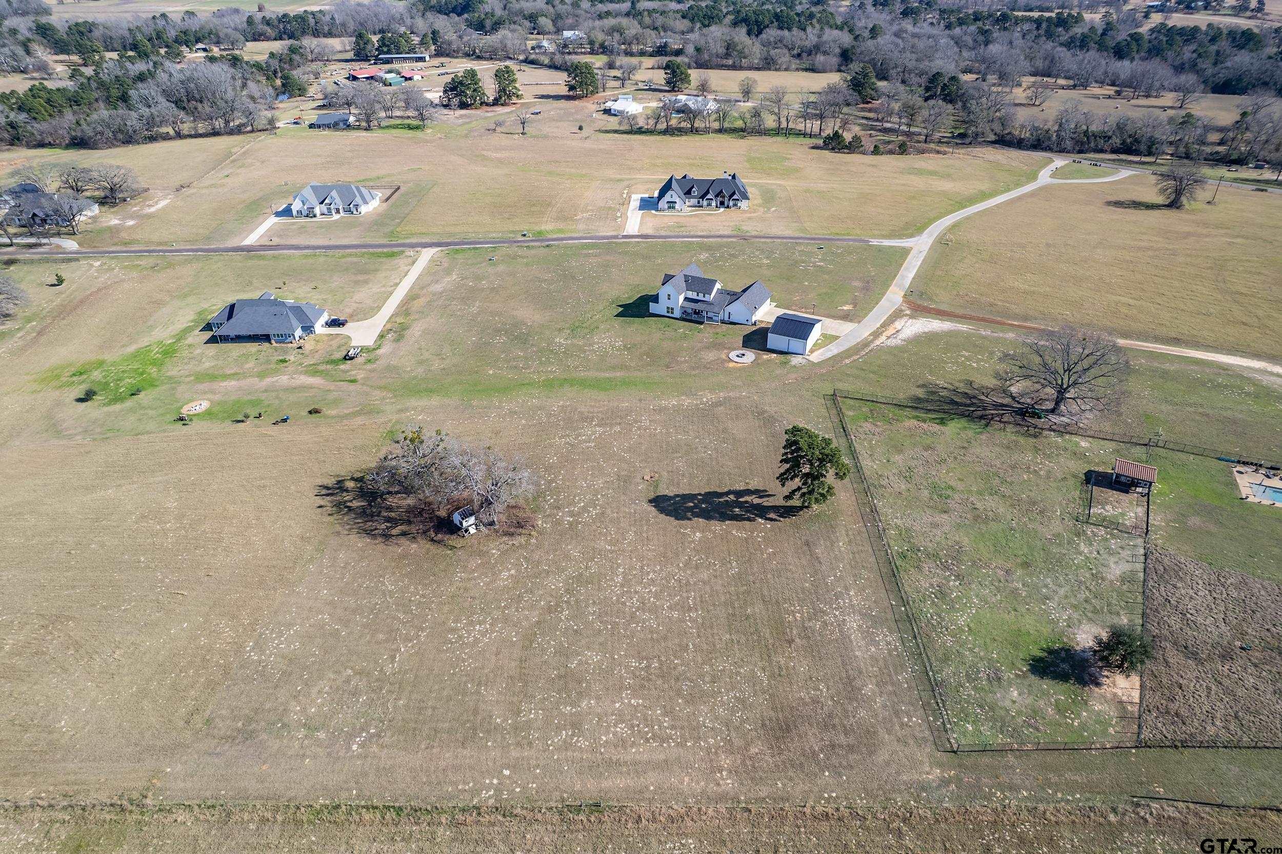 223 Riata Road Bullard, TX 75757 - Photo 37 of 45 an aerial view of a house with a yard