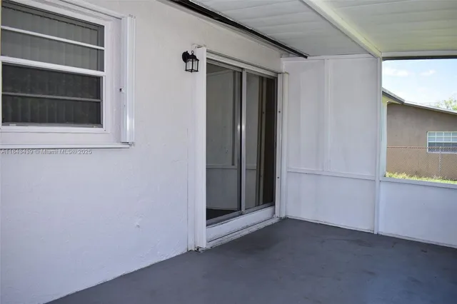 a view of empty room