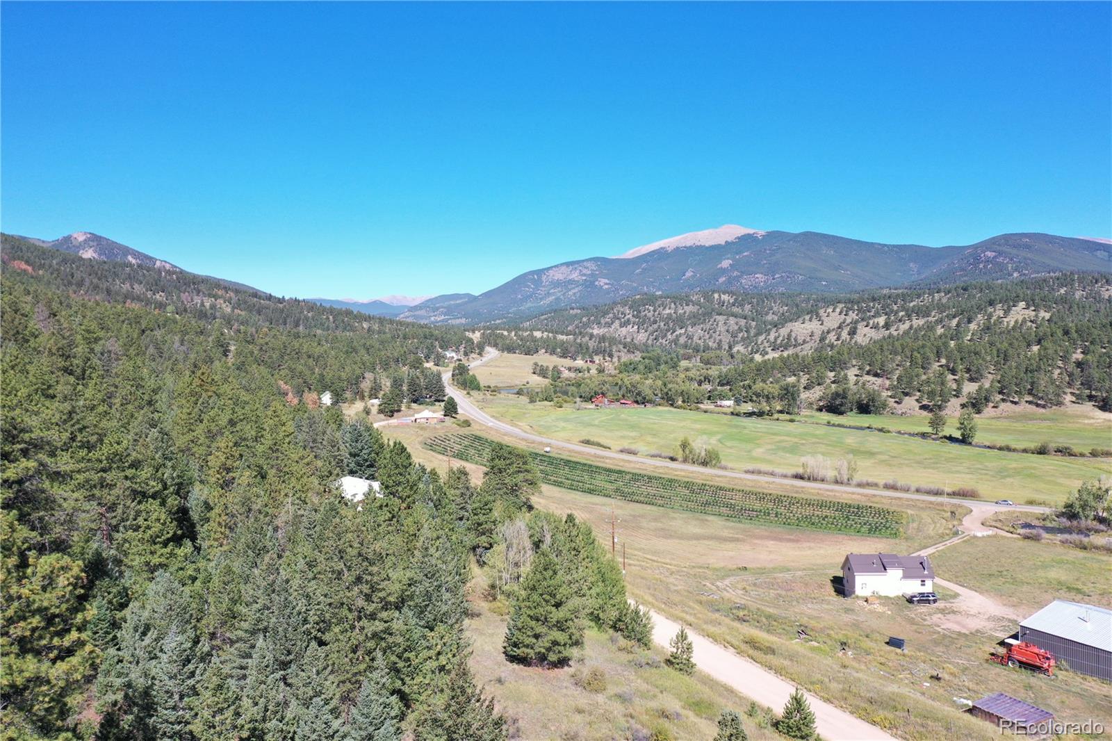 336 County Road 64 Shawnee, CO 80475 - Photo 40 of 40 a view of a town with mountains in the background