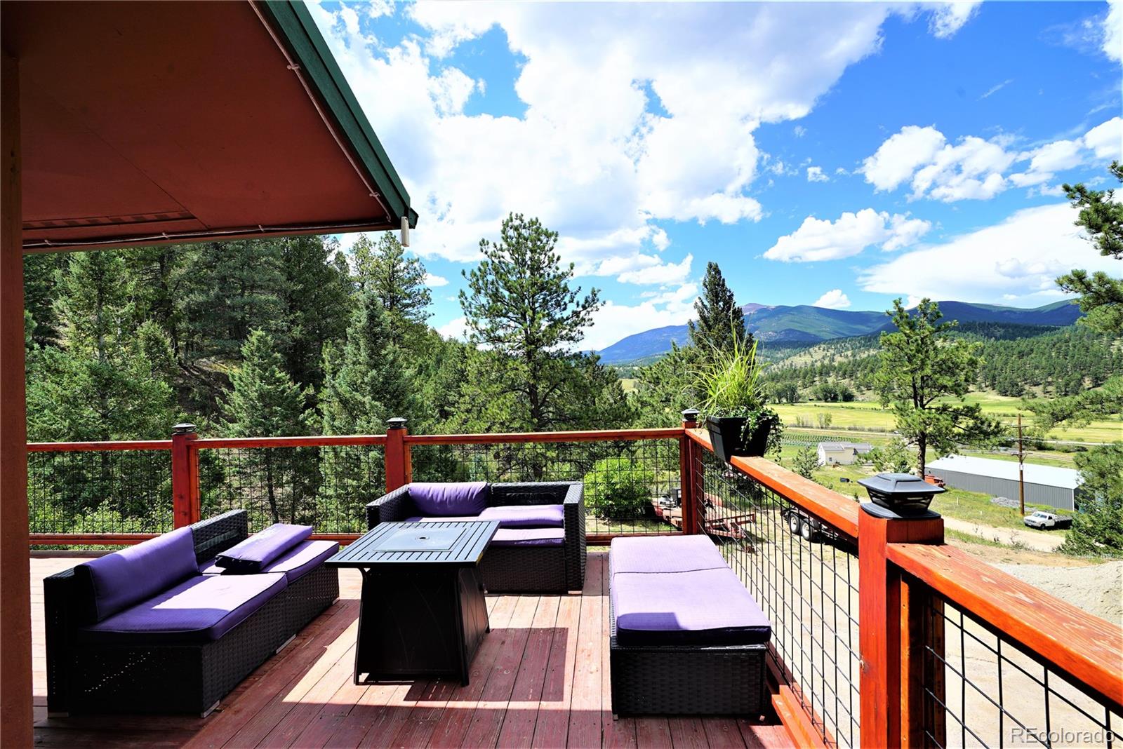 336 County Road 64 Shawnee, CO 80475 - Photo 10 of 40 a view of city from a balcony