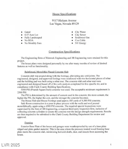 $3,399,000 | 9117 Hickam Avenue, Las Vegas, NV 89129