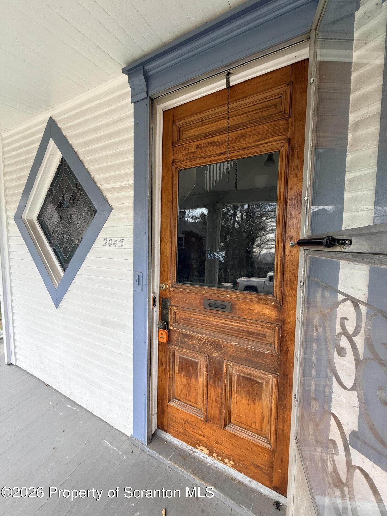 2045 Edna Avenue Scranton, PA 18508 - Photo 9 of 44 a view of front door of house