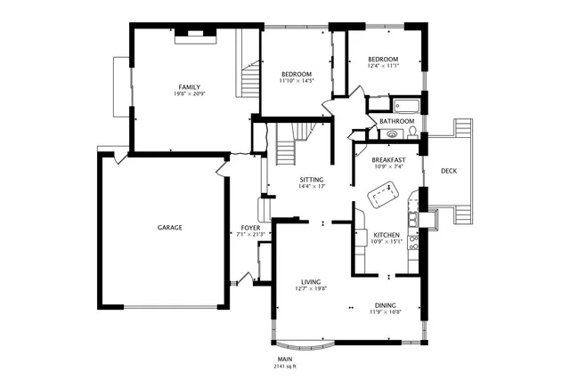 a picture of a floor plan
