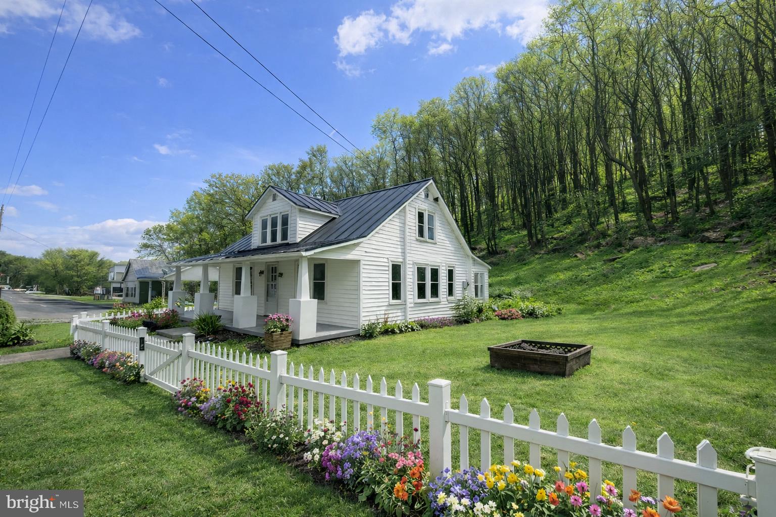 771 Arkansaw Road Baker, WV 26801 - Photo 29 of 29 Virtually Staged Photo Add a Picket Fence Charming