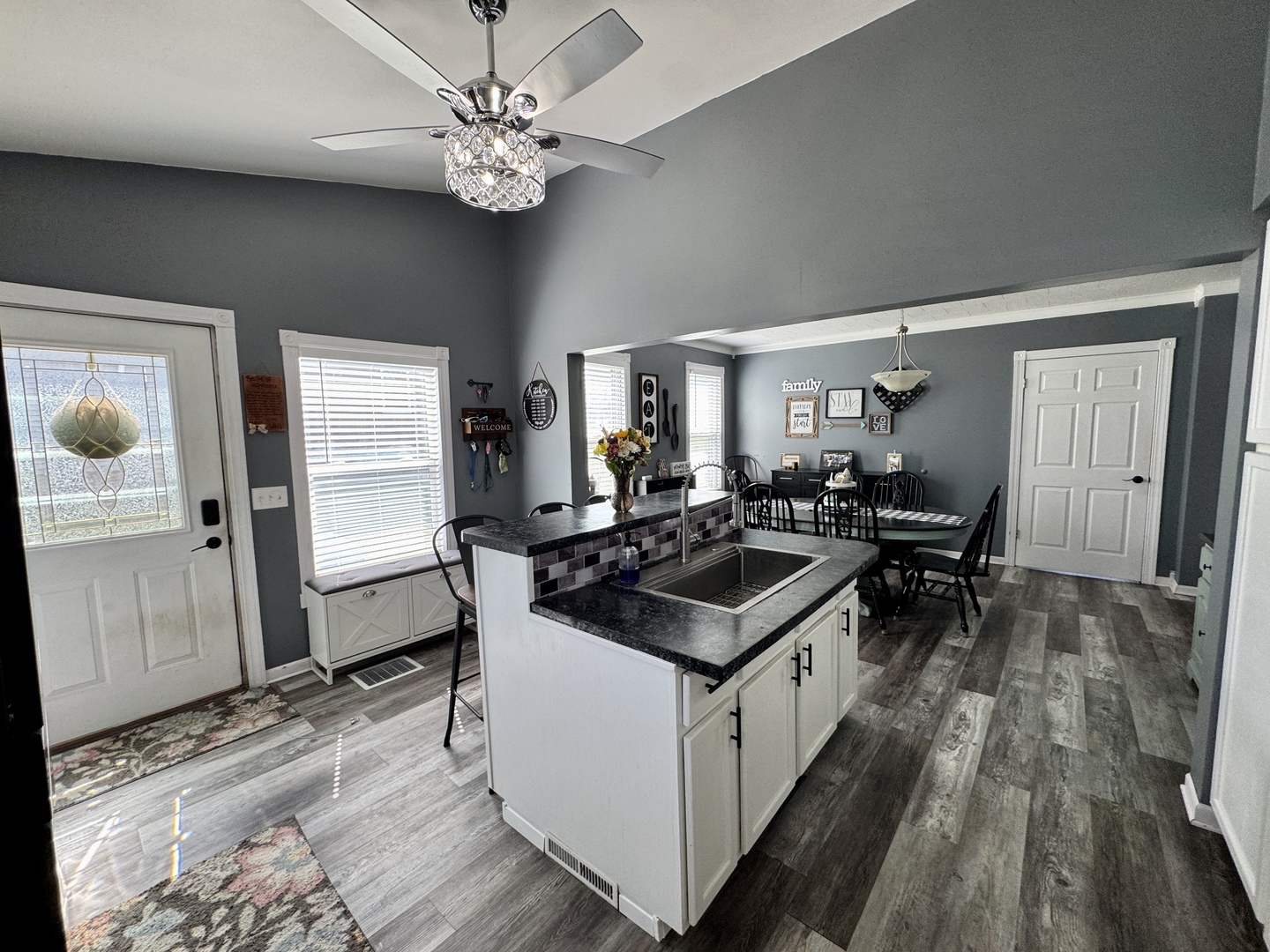 304 South Church Street Sheffield, IL 61361 - Photo 5 of 23 a kitchen with a stove and a table