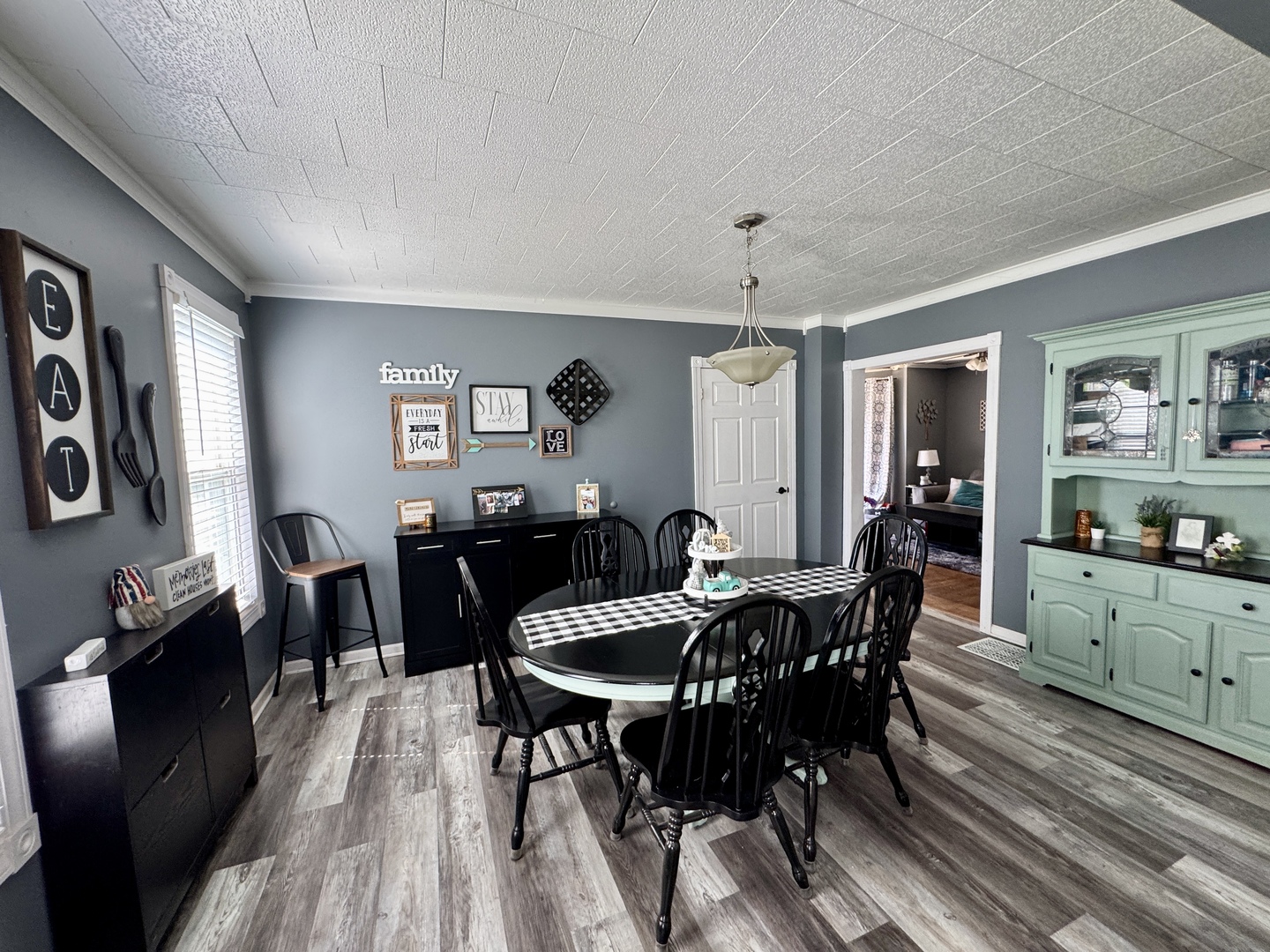 304 South Church Street Sheffield, IL 61361 - Photo 9 of 23 a view of a dining room with furniture