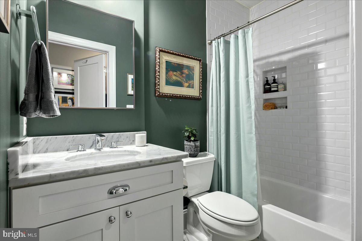 5814 5th Street Northwest Washington, DC 20011 - Photo 30 of 53 Hall bathroom with tub/shower combo