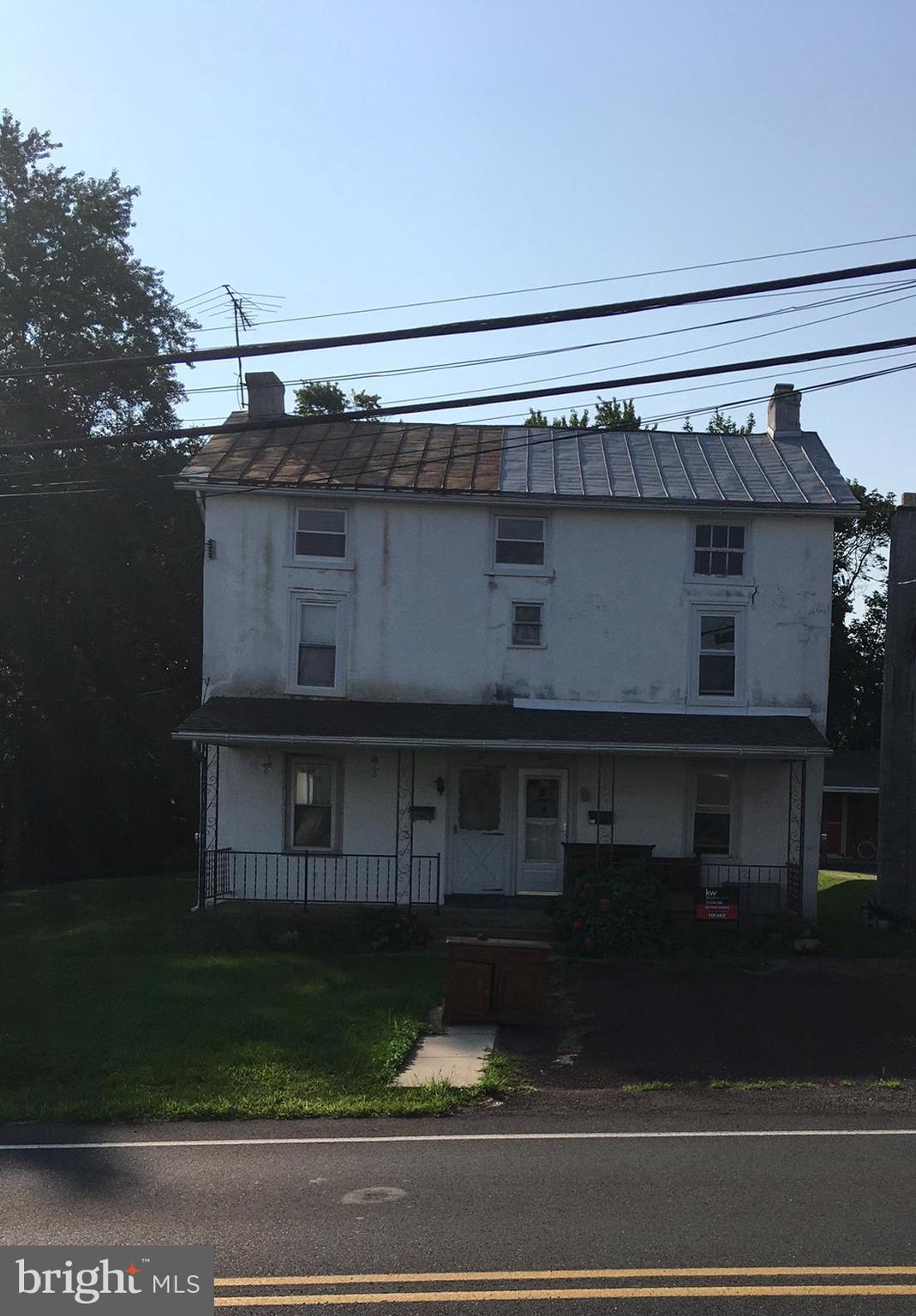 Right side of house is for sale
