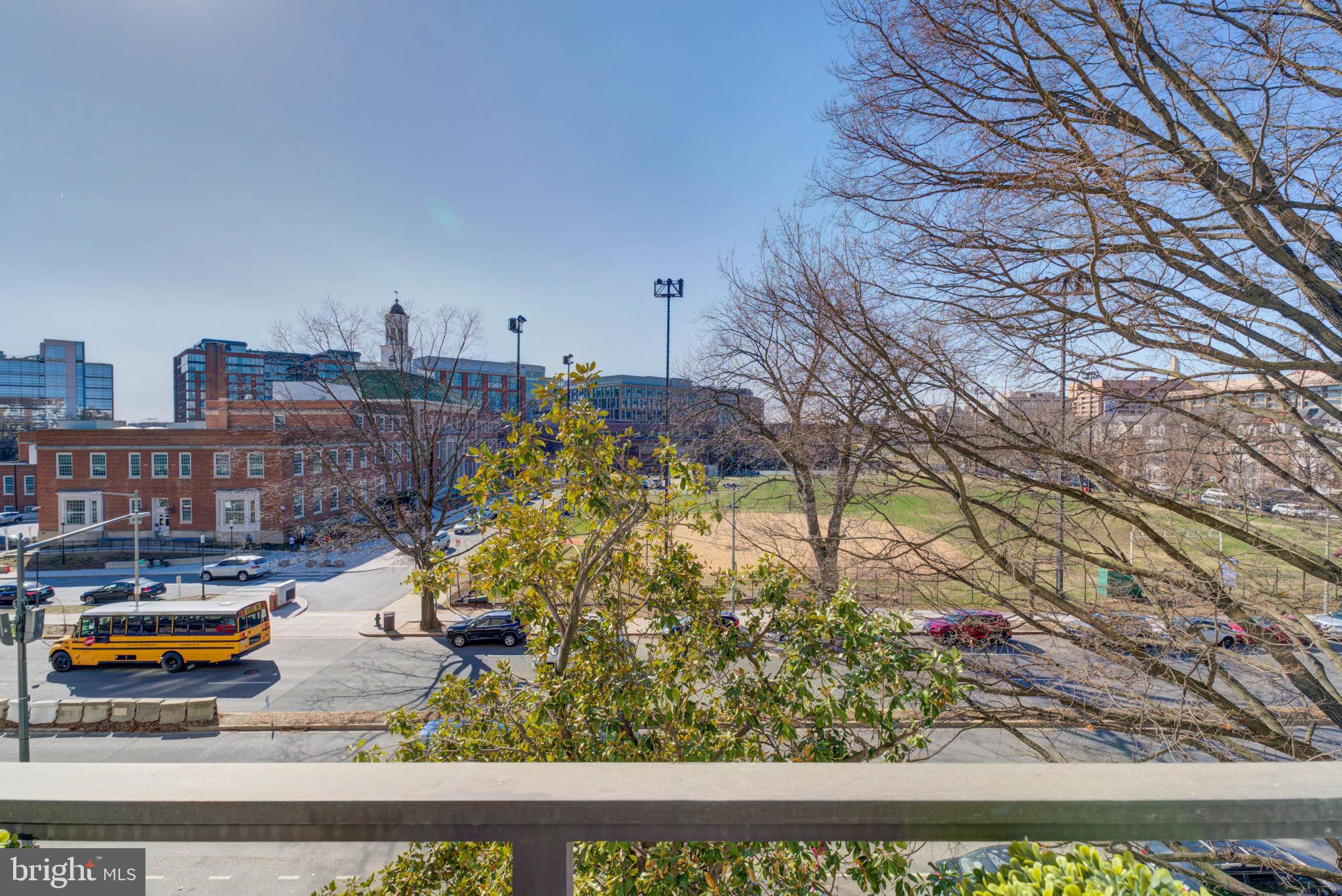700 7th Street Southwest, Unit 313 Washington, DC 20024 - Photo 15 of 20 Open Views from Juliette balcony