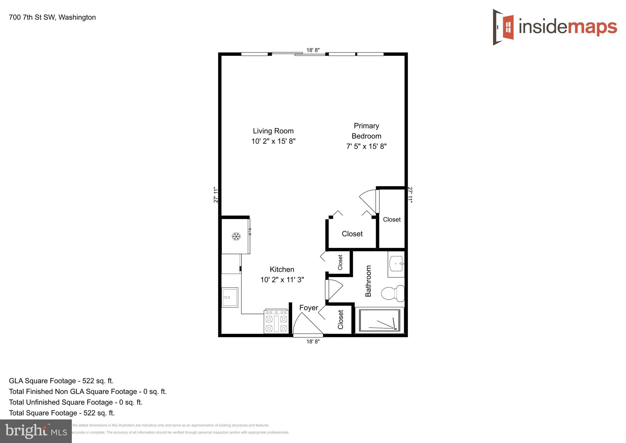 700 7th Street Southwest, Unit 313 Washington, DC 20024 - Photo 20 of 20