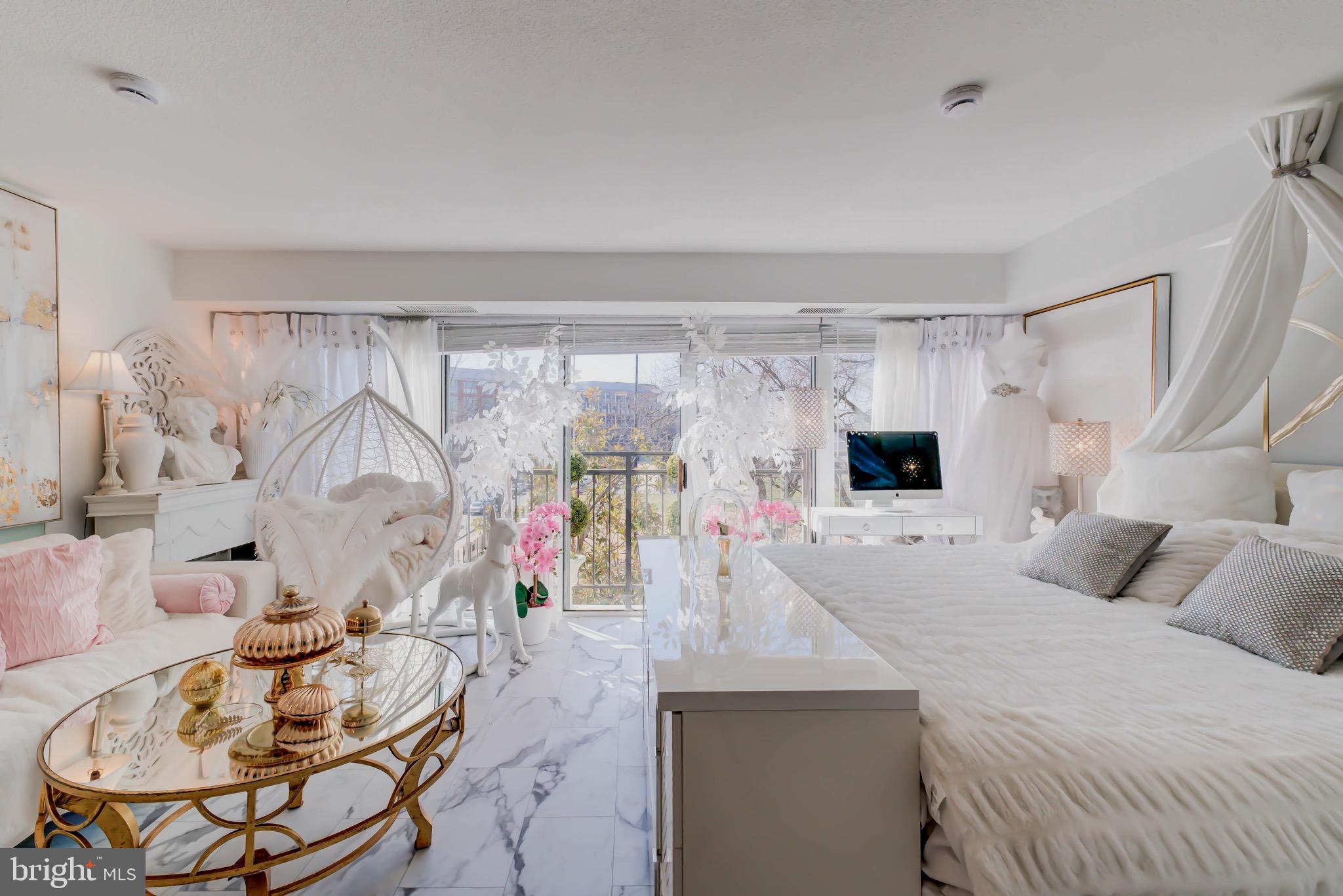 700 7th Street Southwest, Unit 313 Washington, DC 20024 - Photo 5 of 20 Floor to Ceiling Windows with tons of light.