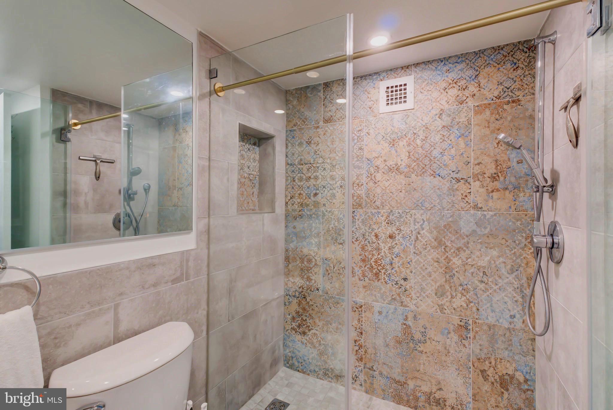 700 7th Street Southwest, Unit 313 Washington, DC 20024 - Photo 9 of 20 Luxury Spa-like Shower.