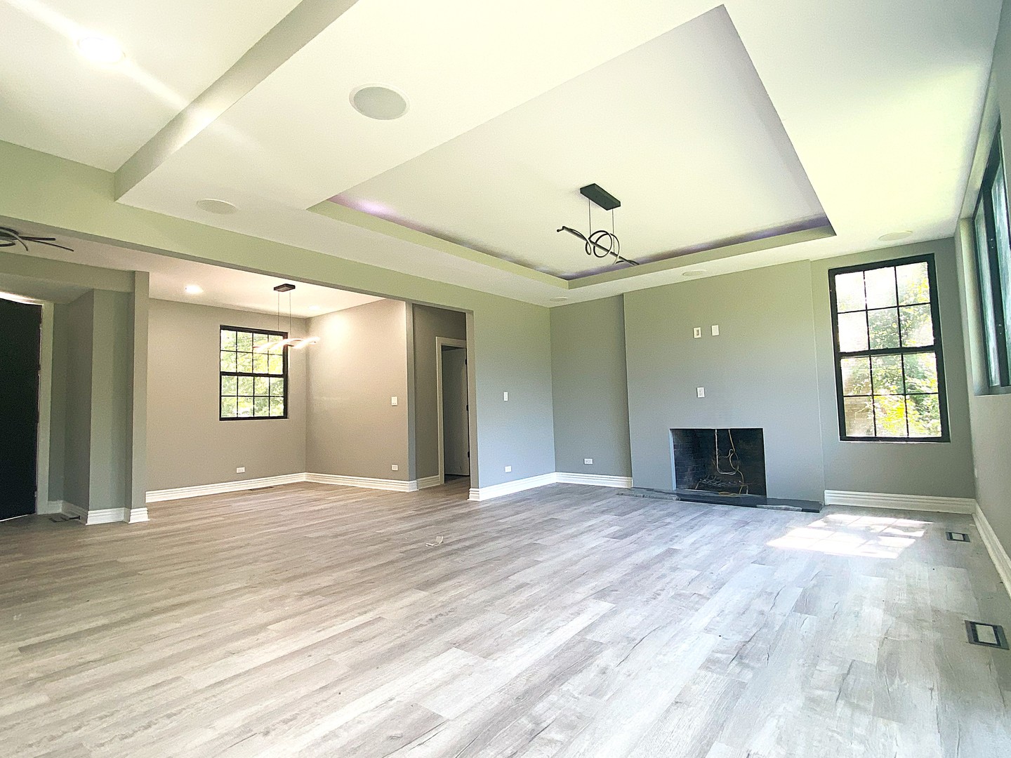860 Green Bay Road Highland Park, IL 60035 - Photo 9 of 30 a view of an empty room with window and wooden floor