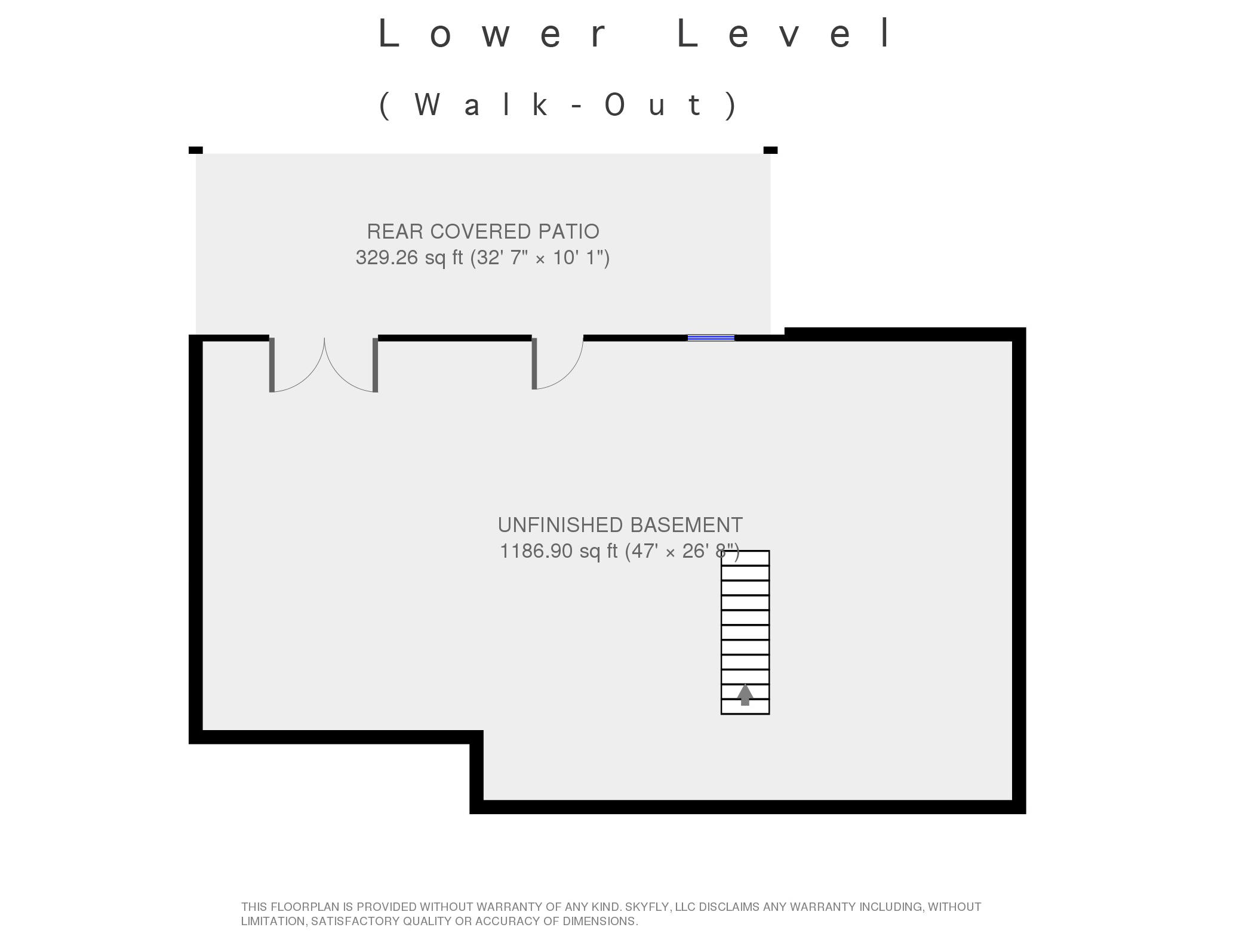 378 Teel Brooke Road Rocky Mount, VA 24151 - Photo 46 of 46 Lower Level Floor Plan