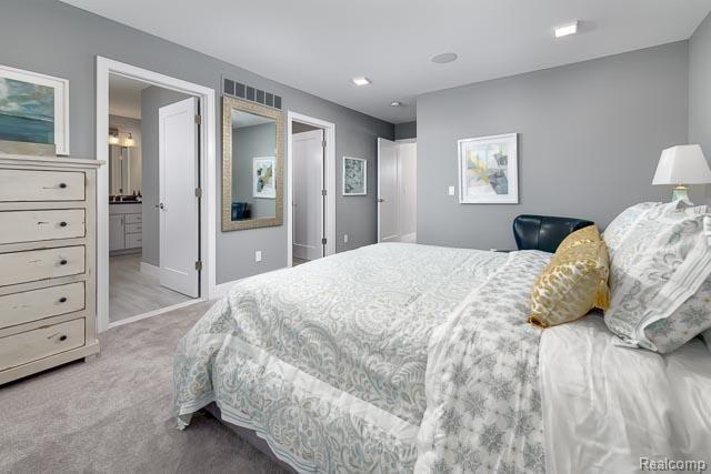 2551 Massoit Road Royal Oak, MI 48073 - Photo 47 of 47 Model home master bedroom- 2 HUGE walk in closets!- same floor plan