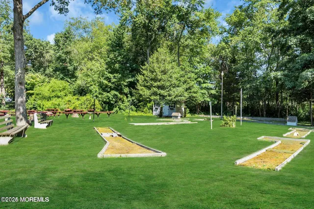 a view of a park with a park