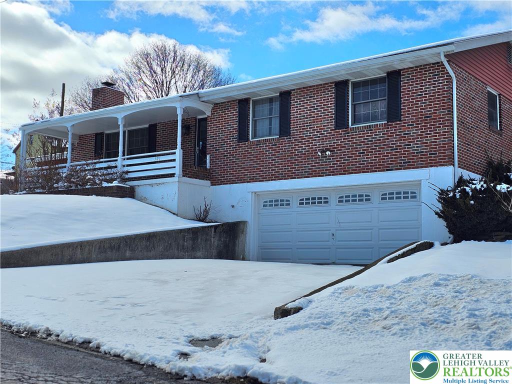 301 Frederick Street Easton, PA 18042 - Photo 19 of 19 a view of a house with a snow