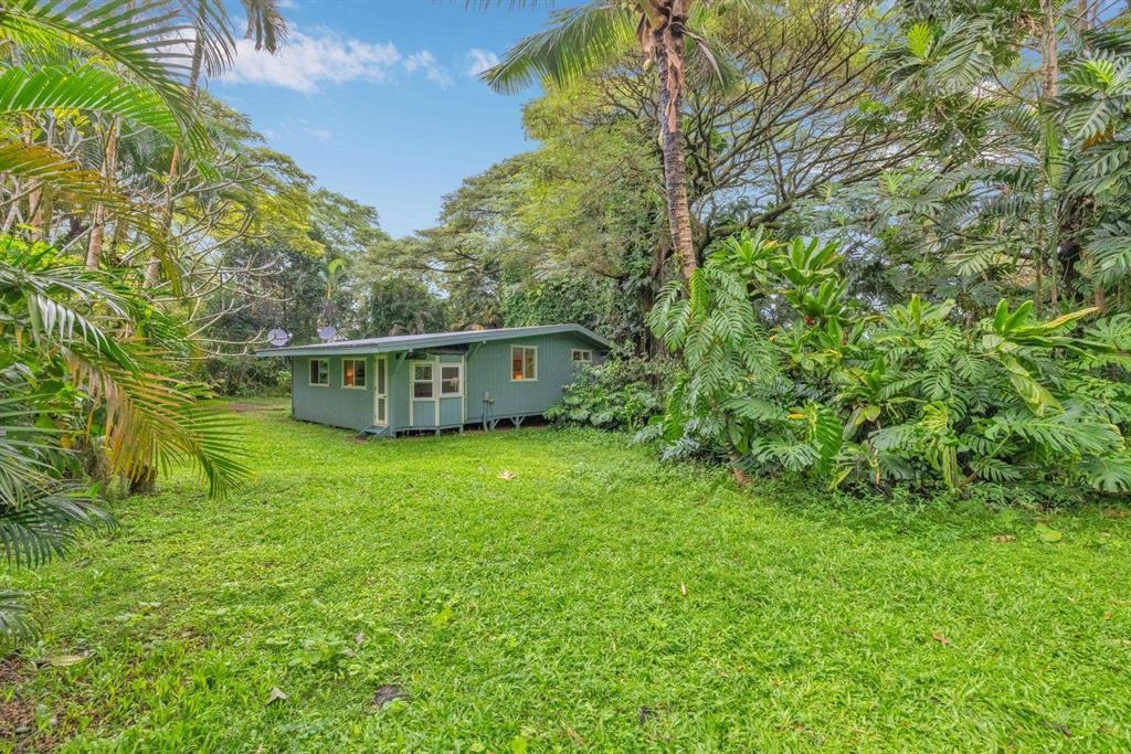 143 Alalele Place Hana, HI 96713 - Photo 25 of 50 a view of a house with a backyard