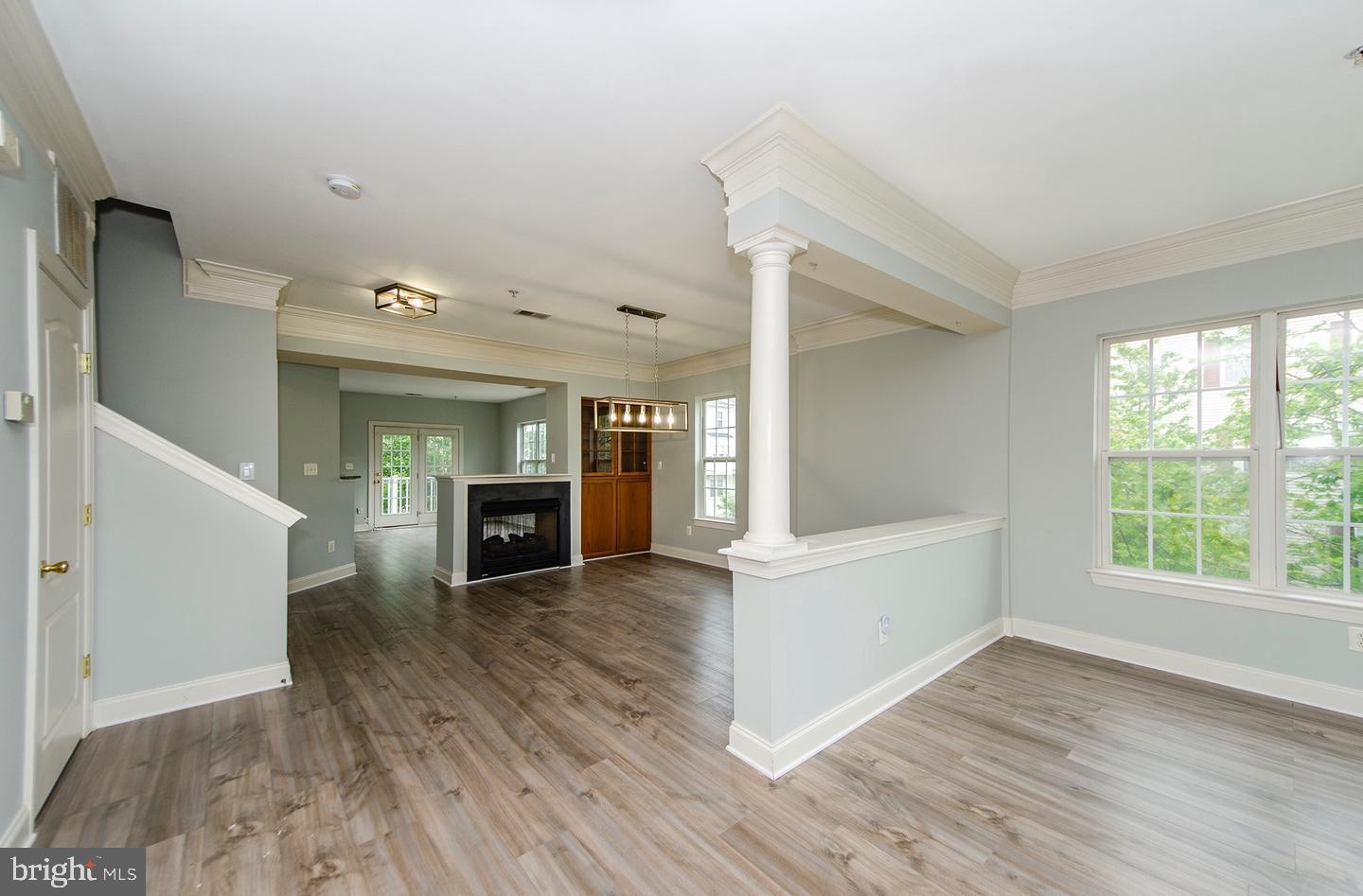 8069 Gatehouse Road, Unit 23 Falls Church, VA 22042 - Photo 12 of 43 a view of livingroom with furniture and fireplace