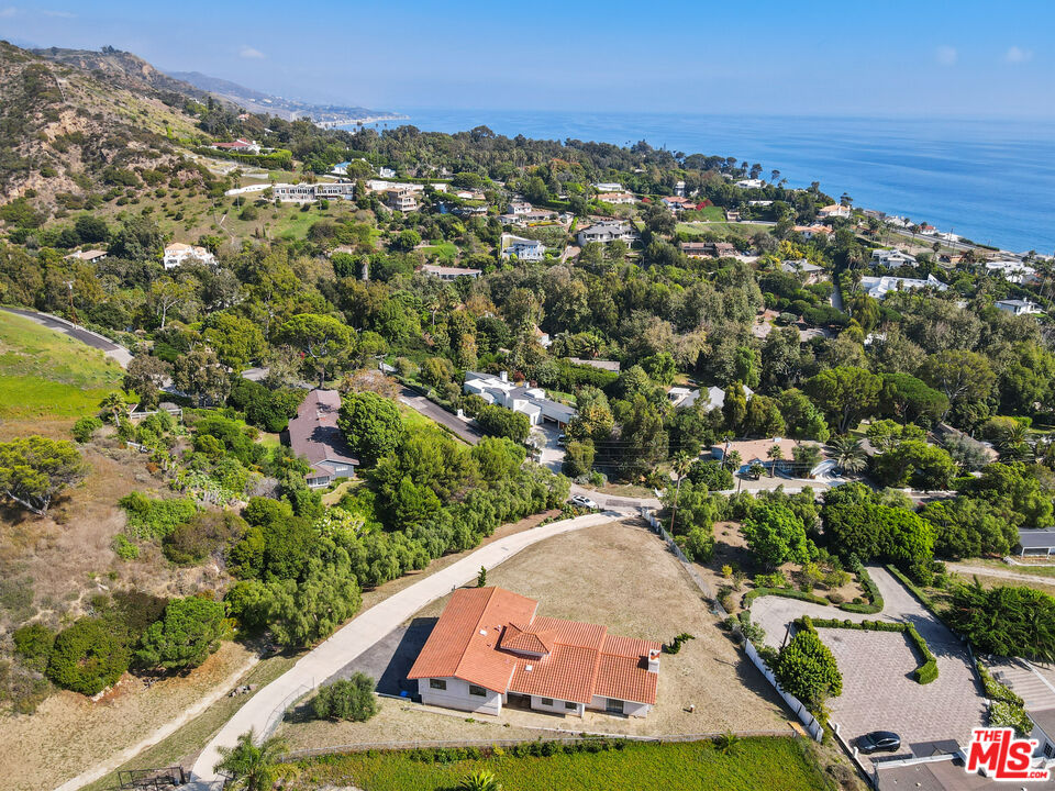6405 Sycamore Meadows Drive Malibu, CA 90265 - Photo 23 of 26 an aerial view of a residential houses with outdoor space and trees