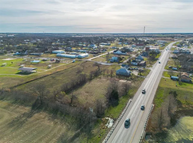 a view of an ocean and beach