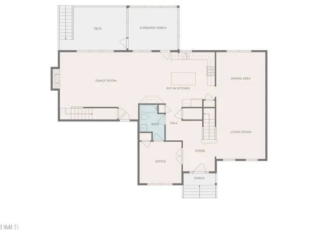 a room with gym equipment and a large window