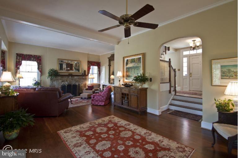 300 Old County Road Severna Park, MD 21146 - Photo 13 of 30 Wide Cherry Flooring with huge Bay Window