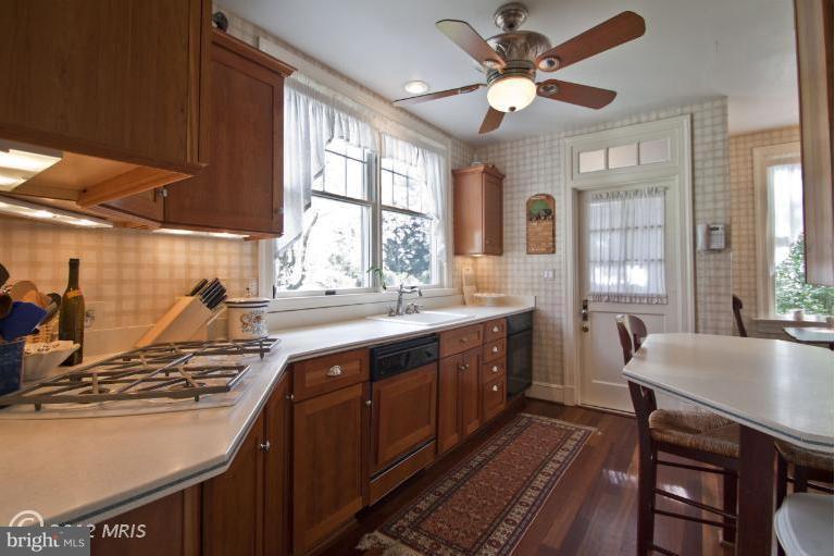 Remodeled -Custom cherry Cabinetry