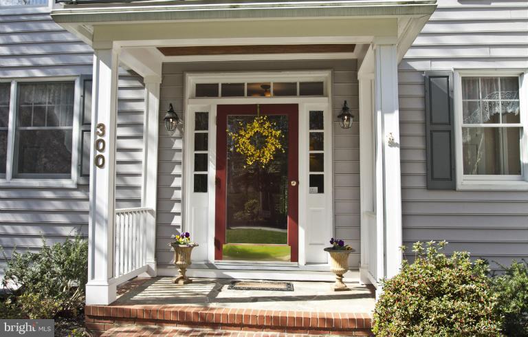 300 Old County Road Severna Park, MD 21146 - Photo 9 of 30 Portico w/ Beaded Bead Ceiling and Metal roofing