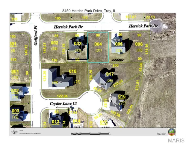 $504,000 | 8450 Herrick Park Drive, Troy, IL 62294
