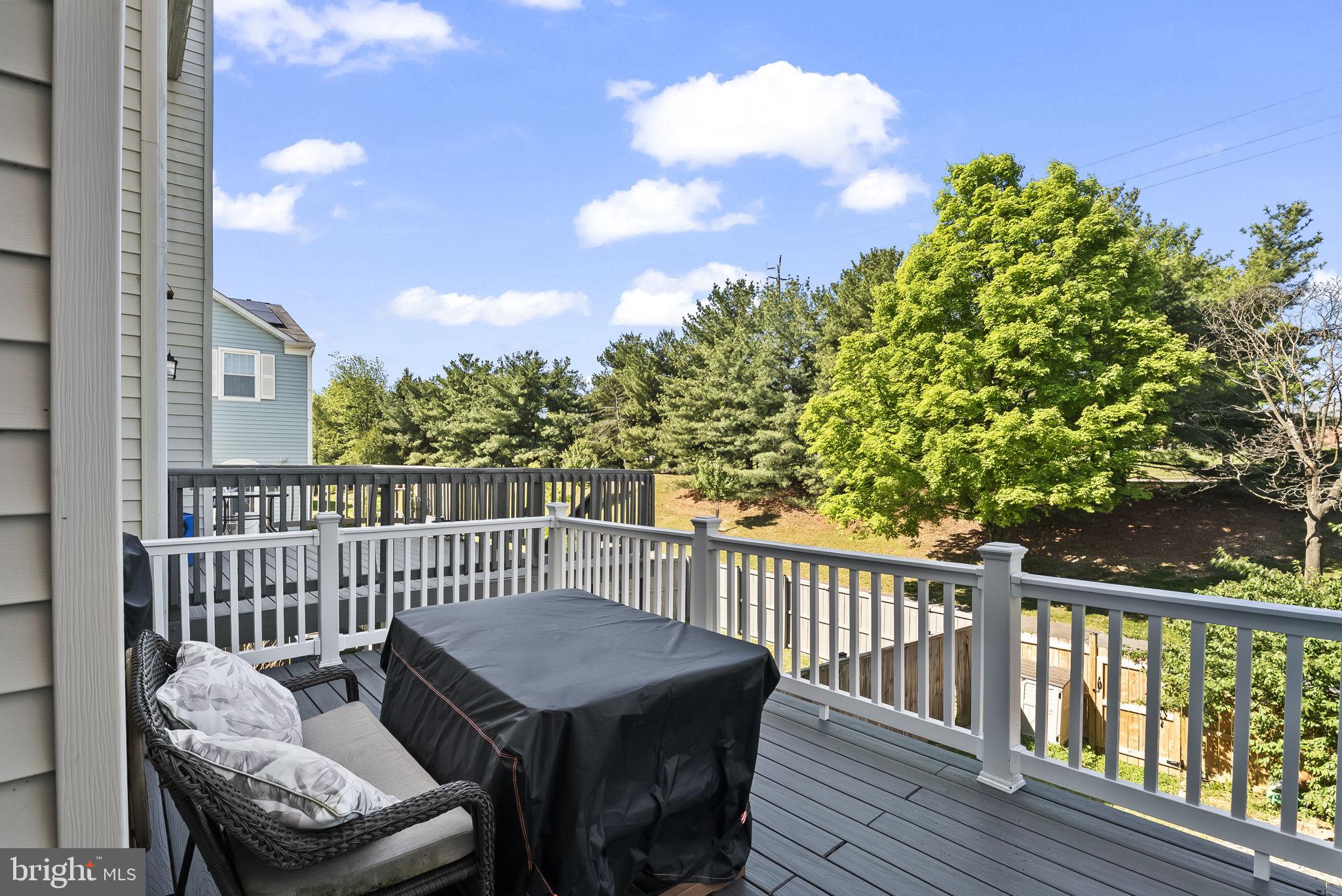 25 Hunters Gate Court Silver Spring, MD 20904 - Photo 15 of 32 a view of a balcony with wooden floor