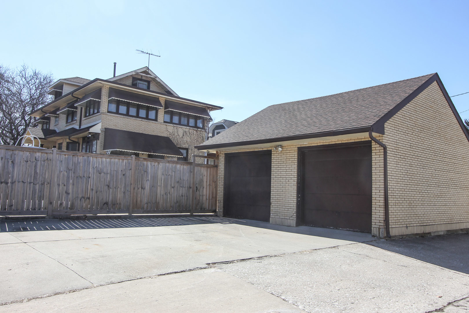 7610 Washington Boulevard River Forest, IL 60305 - Photo 30 of 30 a front view of a house with a garage