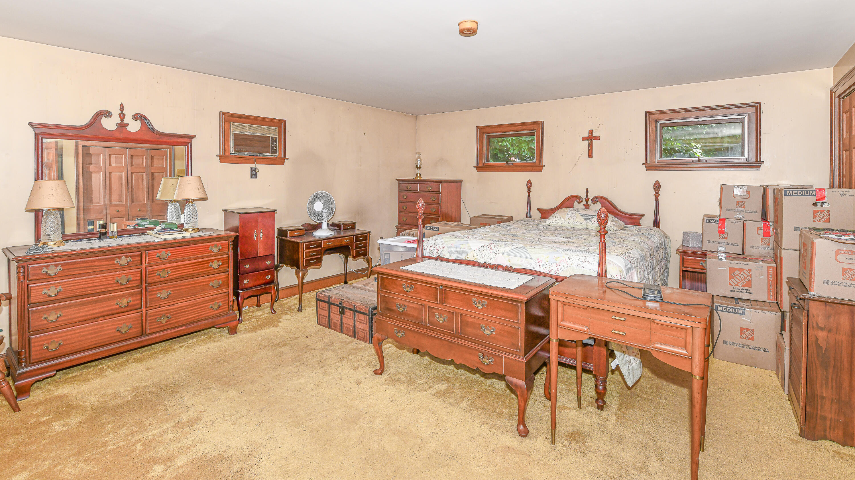 112 Hawk Mountain Road Waterford, ME 04088 - Photo 28 of 70 Primary Bedroom overlooking Mountain