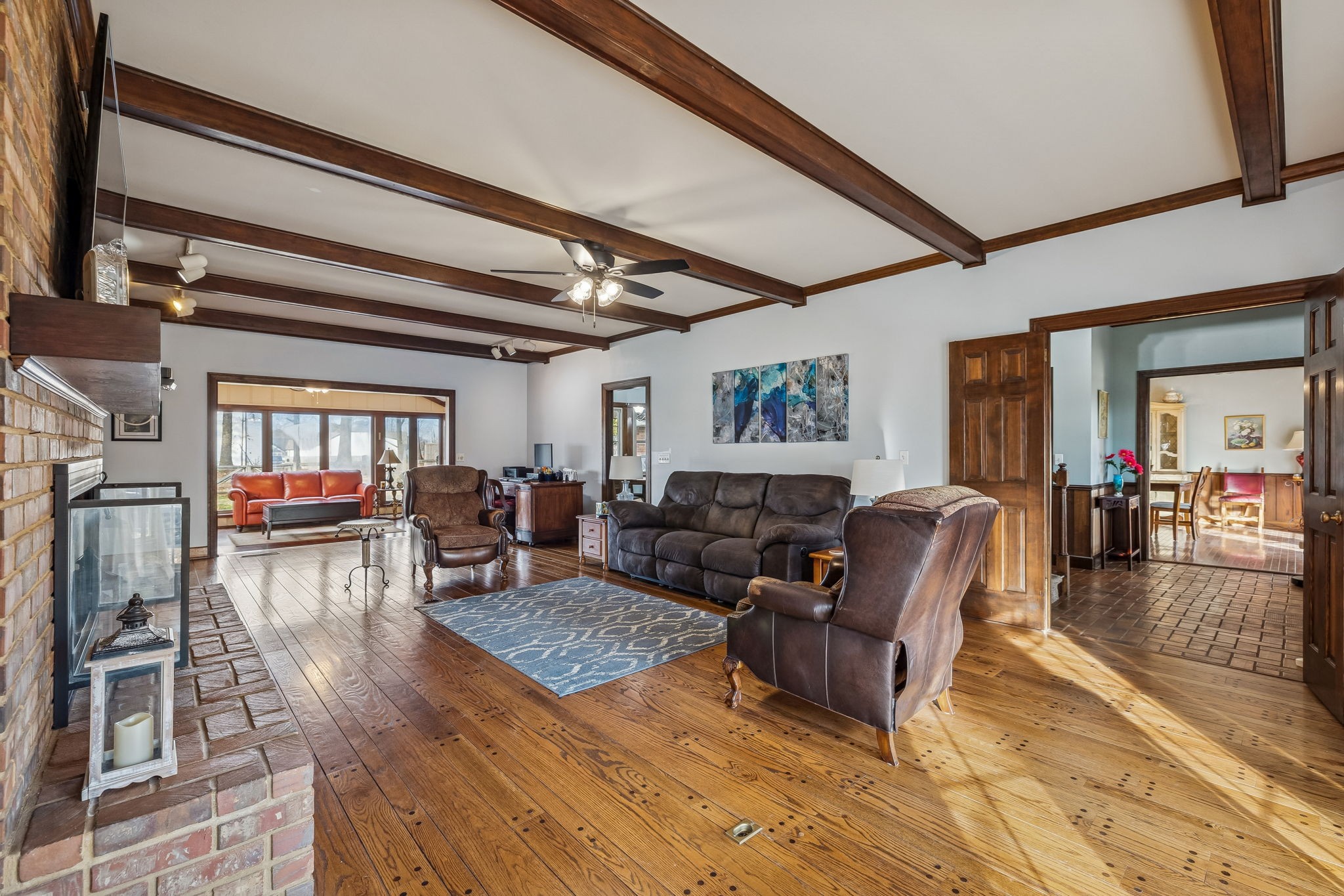 117 Sam Davis Drive Springfield, TN 37172 - Photo 9 of 44 a living room with furniture and a wooden floor