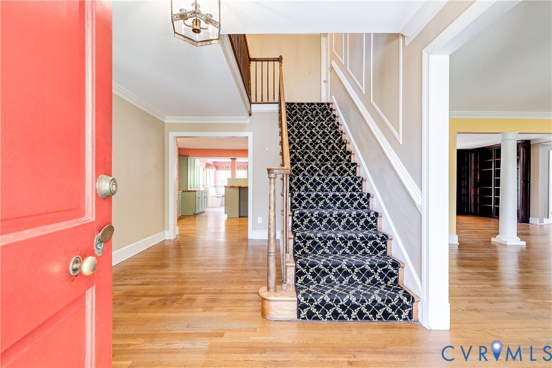 12778 Mt Hermon Road Ashland, VA 23005 - Photo 27 of 50 a view of entryway with wooden floor