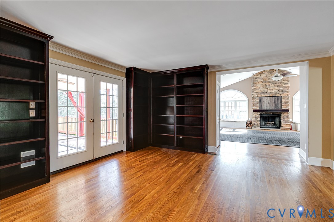 12778 Mt Hermon Road Ashland, VA 23005 - Photo 37 of 50 wooden floor in an empty room with a window