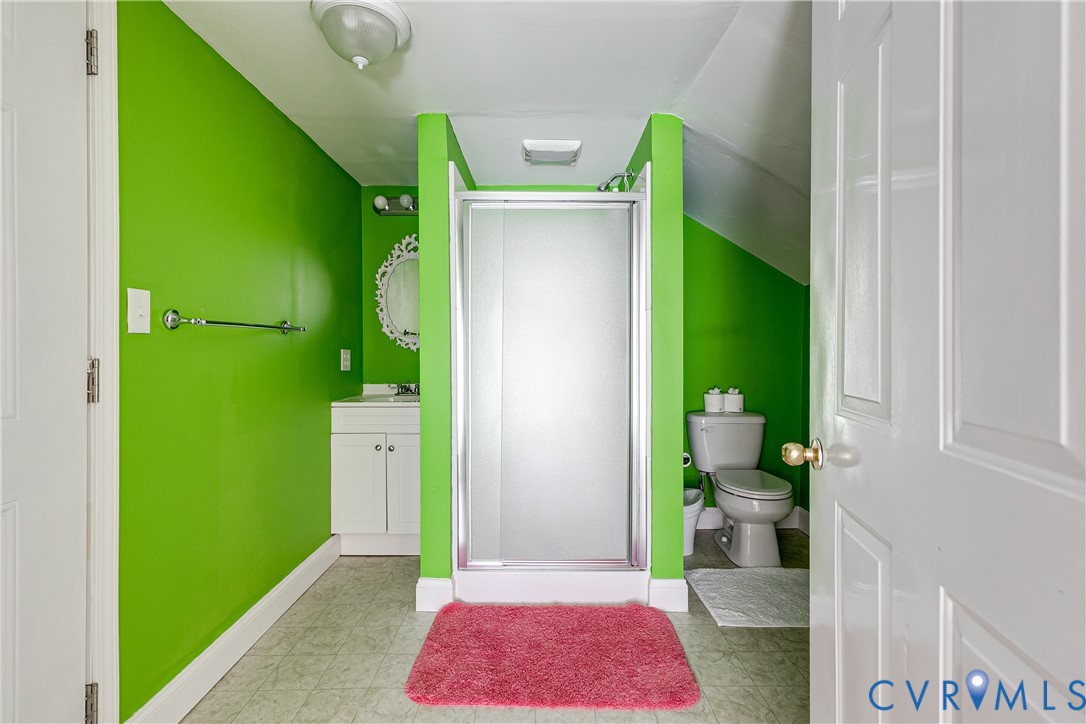 12778 Mt Hermon Road Ashland, VA 23005 - Photo 47 of 50 a bathroom with a sink a toilet and shower