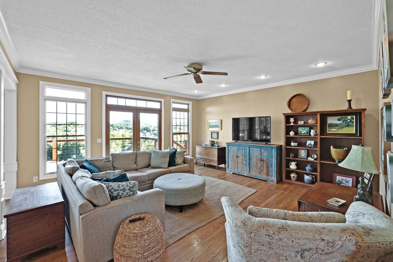 17 Corvette Lane Carthage, TN 37030 - Photo 71 of 98 a living room with fireplace furniture and a flat screen tv