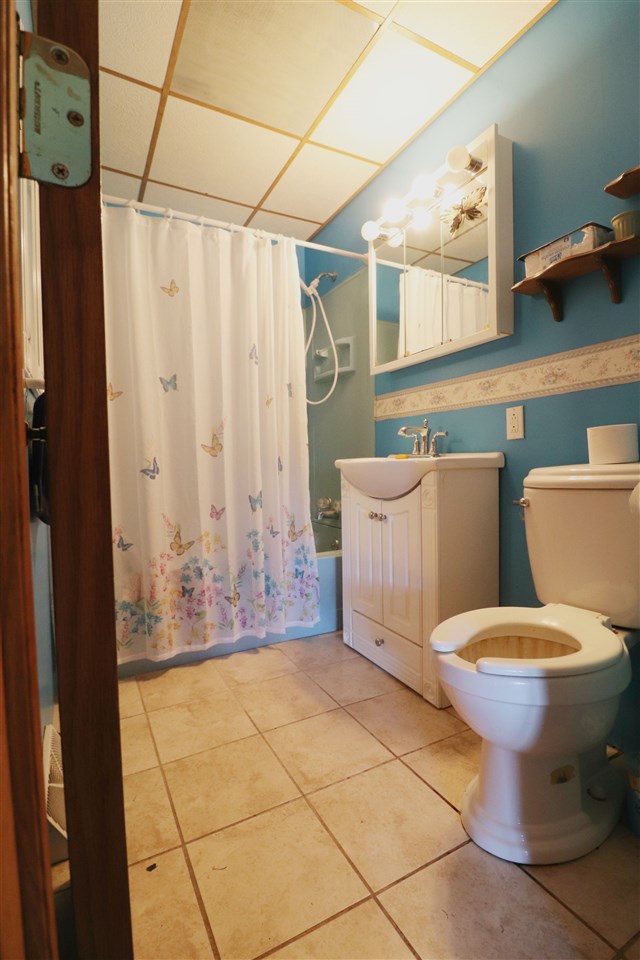 307 Jefferson Street Ridott, IL 61067 - Photo 6 of 16 a bathroom with a toilet and a shower