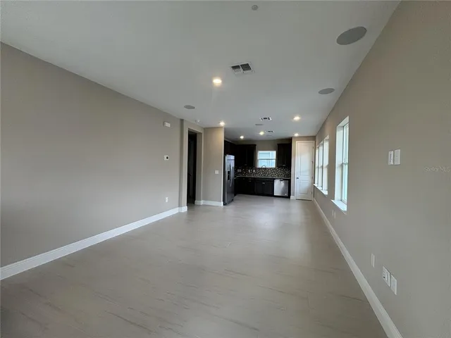 a view of empty room