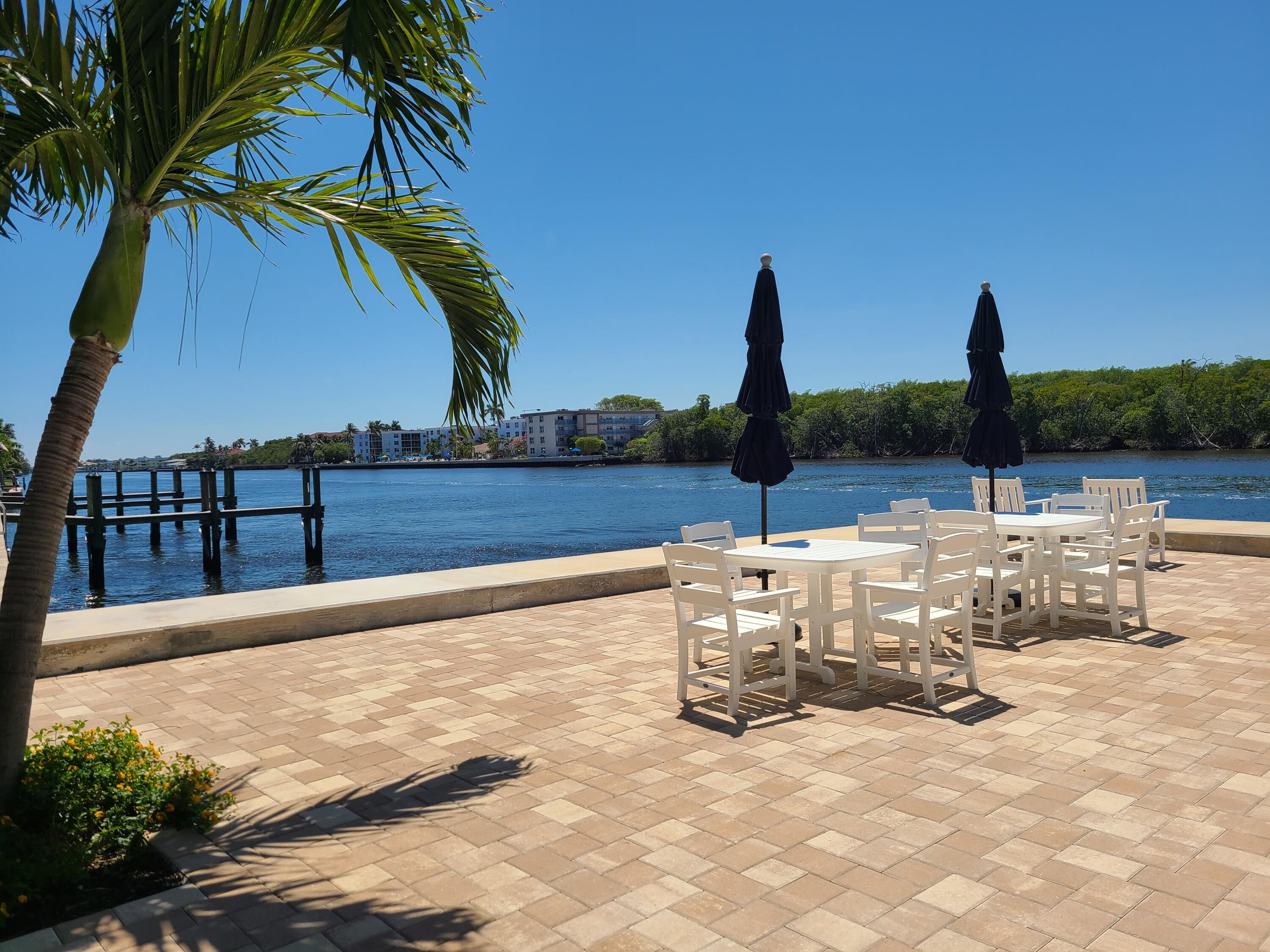 5530 North Ocean Boulevard, Unit 106 Ocean Ridge, FL 33435 - Photo 18 of 33 Yacht Club Deck