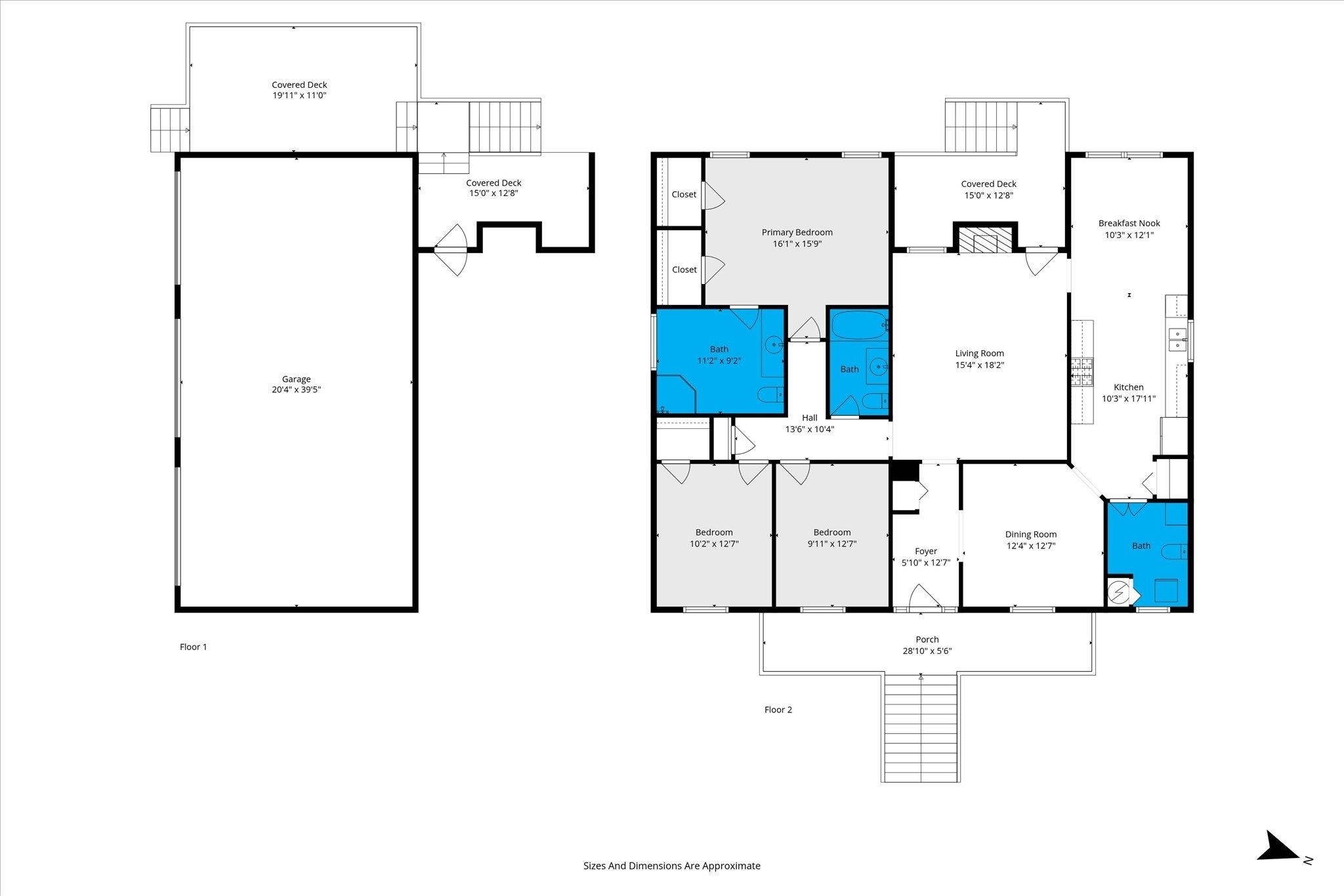 431 Simms Drive Saraland, AL 36571 - Photo 32 of 34 View of property floor plan