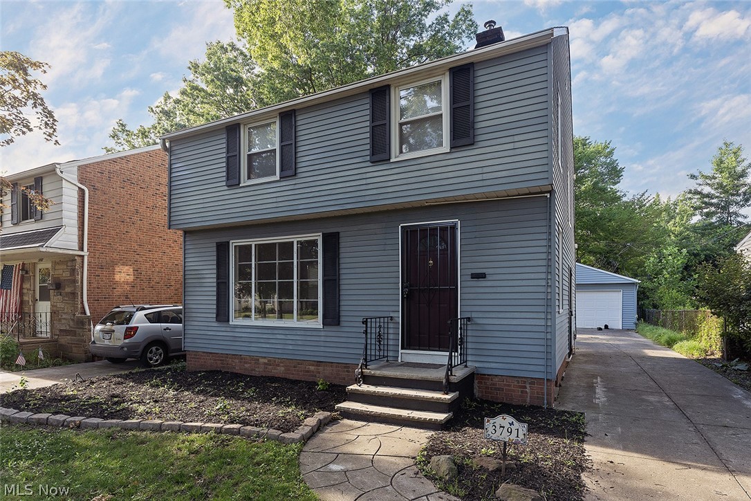 3791 Fairoaks Road South Euclid, OH 44121 - Photo 1 of 30 Two-story residence featuring blue siding and dark shutters