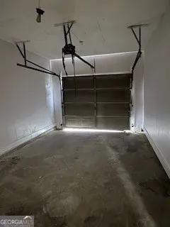 a view of a room with an empty space