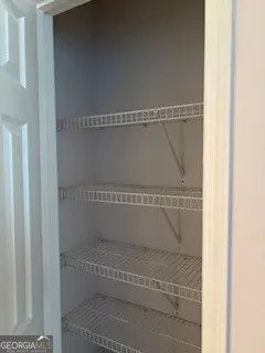 a view of walk in closet